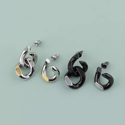 個(gè)性鏈形耳環(huán)飾品加工